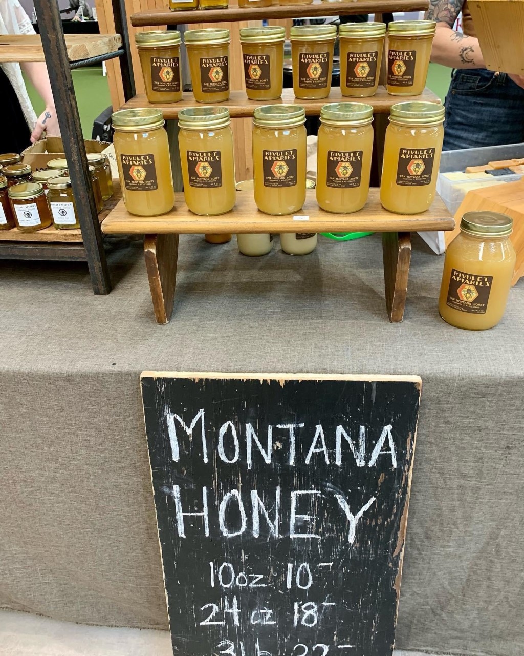 Montana Honey from Rivulet Apiaries.